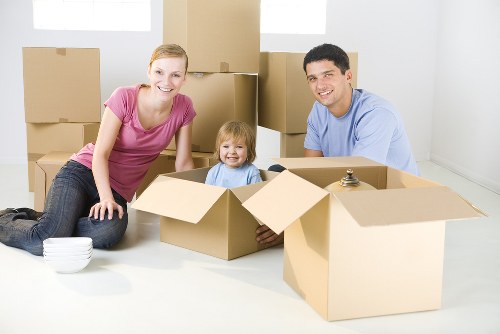 Careful loading of furniture for a Marylebone removal service
