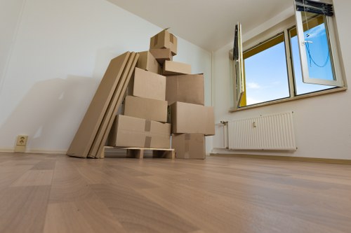 Office relocation setup for removal services in Marylebone