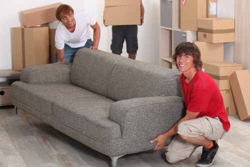 Secure storage and packing materials for Marylebone removals